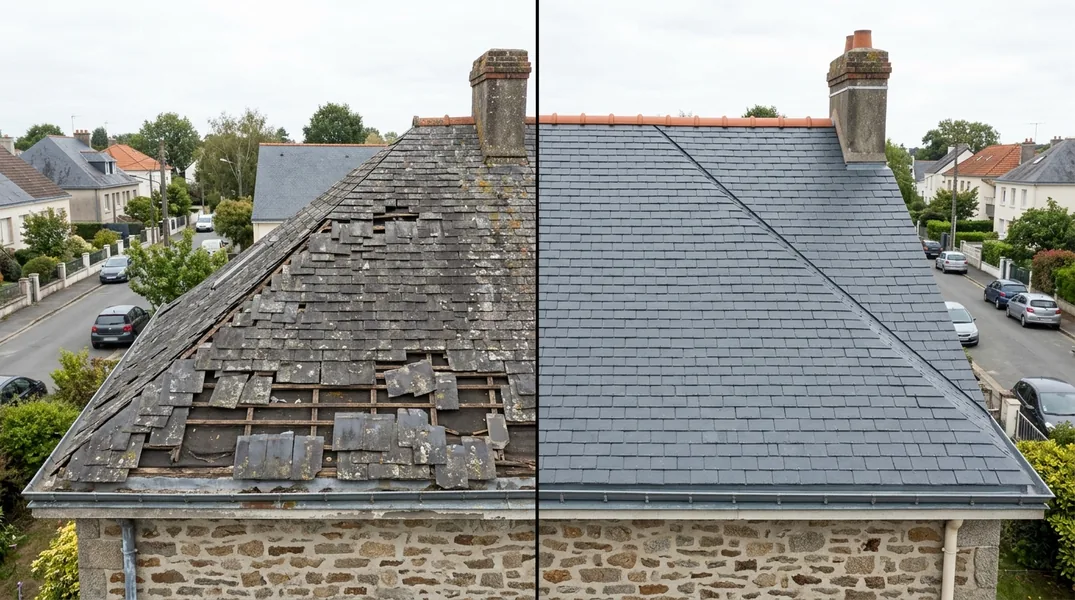 Maison de bord de Loire : entretenir une toiture ancienne